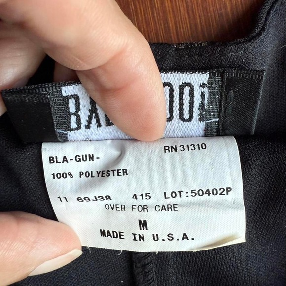 Vintage Byer Too! Black‎ and Silver Midi Dress - Picture 6 of 8